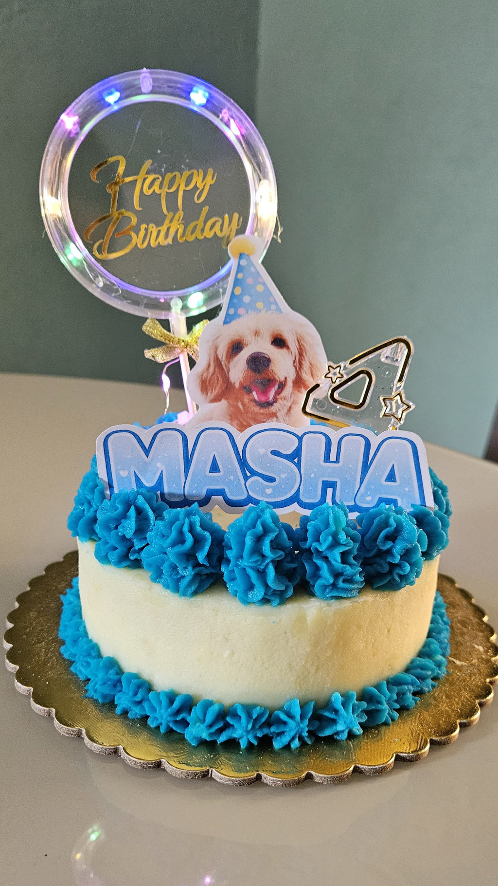 PASTEL PARA PELUDITOS