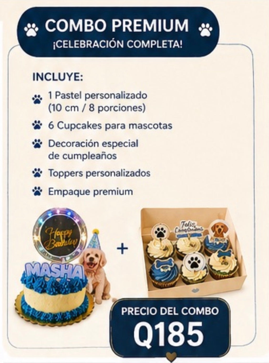 PASTEL PARA PELUDITOS
