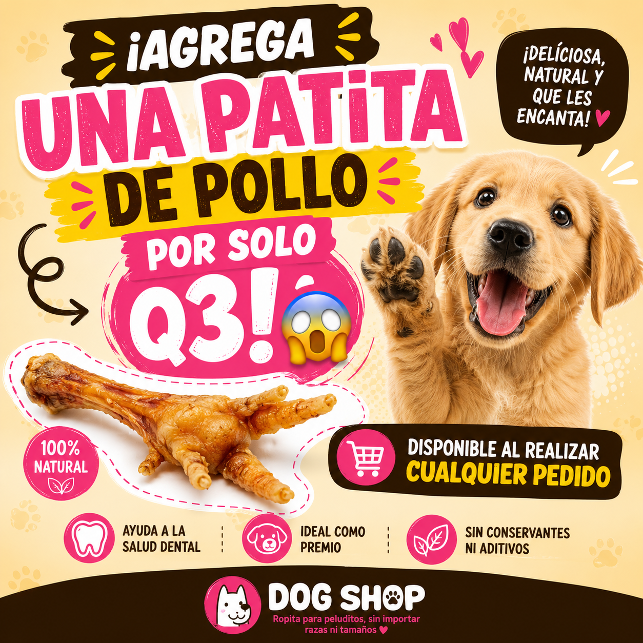 PATITA DE POLLO